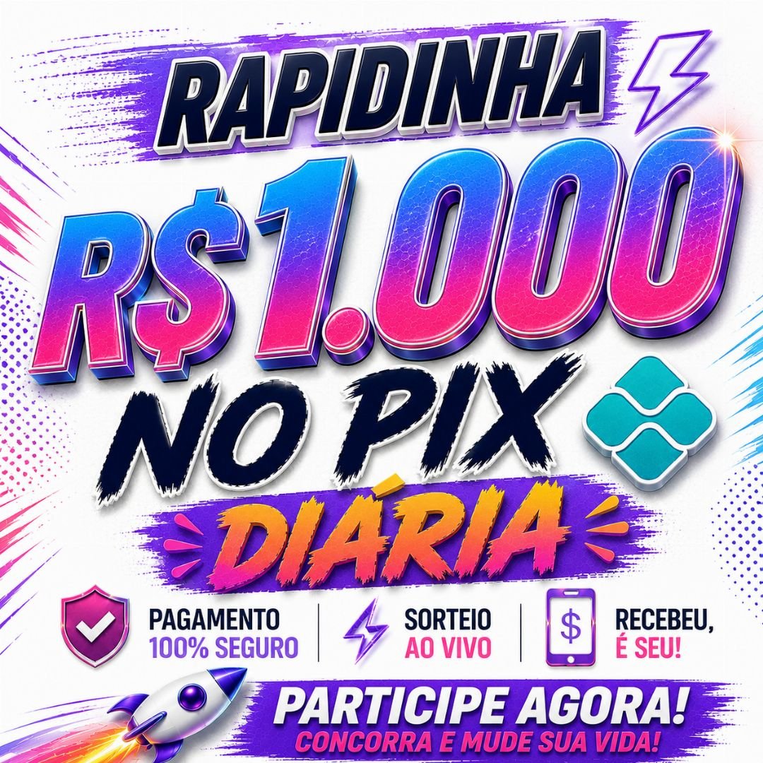 RAPIDINHA-1000 MIL NO PIX